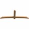 Ekena Millwork Bellingham Timber Gable Bracket, Western Red Cedar, 96"W x 36"H x 3 1/2"D x 5 1/2"F, 9/12 Pitch GBW096X36X0406BEL00SWR - alternate 2